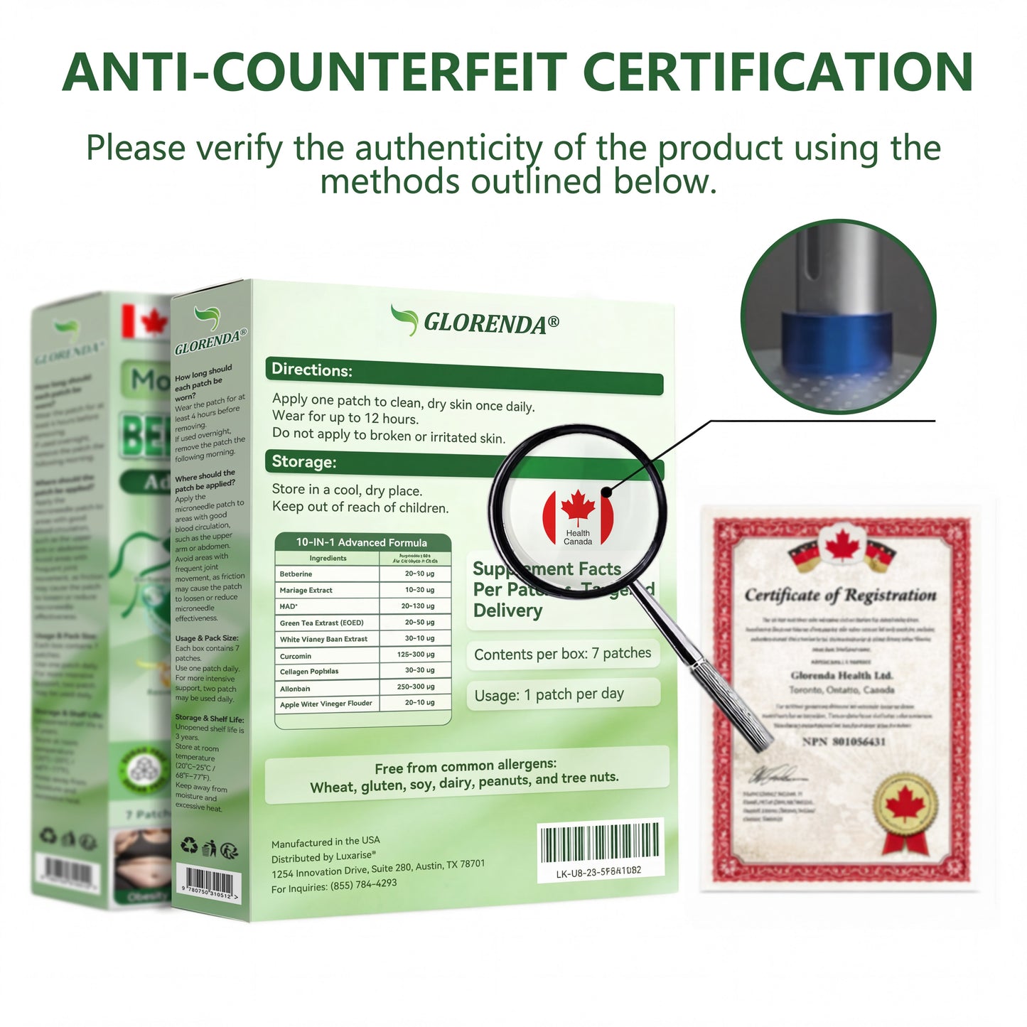 🇨🇦𝑶𝒇𝒇𝒊𝒄𝒊𝒂𝒍 𝑺𝒕𝒐𝒓𝒆  | 🍀🍁 𝐆𝑳𝑶𝗥𝗘𝗡𝘿𝘼® 𝙈𝒐𝒓𝒊𝒏𝒈𝗮 · 𝗕𝗲𝗿𝗯𝐞𝐫𝐢𝐧𝙚 × 𝙉𝑨𝑫+ 𝟏𝟎-𝙞𝙣-𝟏 𝘼𝒅𝒗𝒂𝒏𝒄𝒆𝐝 𝐍𝐚𝐧𝙤 𝙈𝙞𝙘𝙧𝙤𝙣𝒆𝒆𝒅𝒍𝐞 𝐏𝐚𝐭𝙘𝙝(𝐉𝐮𝐬𝐭 𝐨𝐧𝐜𝐞 𝐚 𝐝𝐚𝐲, 𝐯𝐢𝐬𝐢𝐛𝐥𝐞 𝐜𝐡𝐚𝐧𝐠𝐞𝐬 𝐢𝐧 𝟕 𝐝𝐚𝐲𝐬） ✅ 𝐅𝐨𝐫 𝐨𝐛𝐞𝐬𝐢𝐭𝐲, 🅛🅞🅞🅢🅔 🅢🅚🅘🅝,𝐝𝐢𝐚𝐛𝐞𝐭𝐞𝐬, 𝐬𝐥𝐞𝐞𝐩 𝐚𝐩𝐧𝐞𝐚, 𝐣𝐨𝐢𝐧𝐭 𝐢𝐬𝐬𝐮𝐞𝐬, 𝐚𝐧𝐝 𝐦𝐨𝐫𝐞